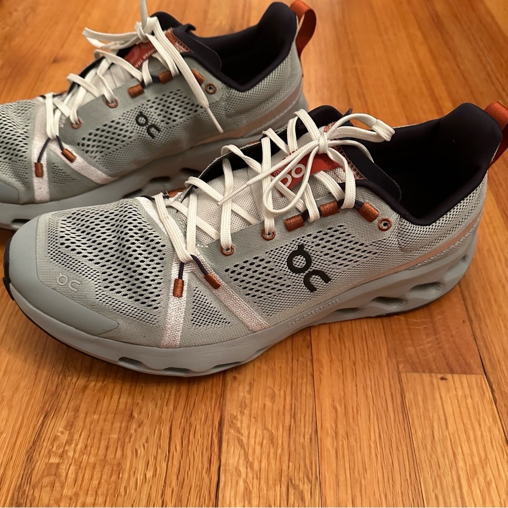 ON Cloudsurfer Trail Aloe Mineral Men’s size 13 - Picture 3 of 13